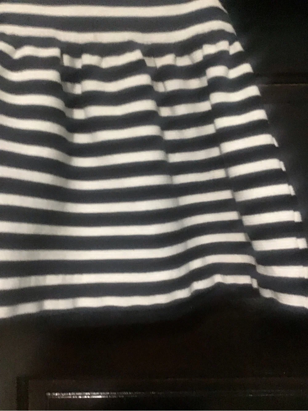 Kate Spade Black and White Striped Kids Dress size 18 months
